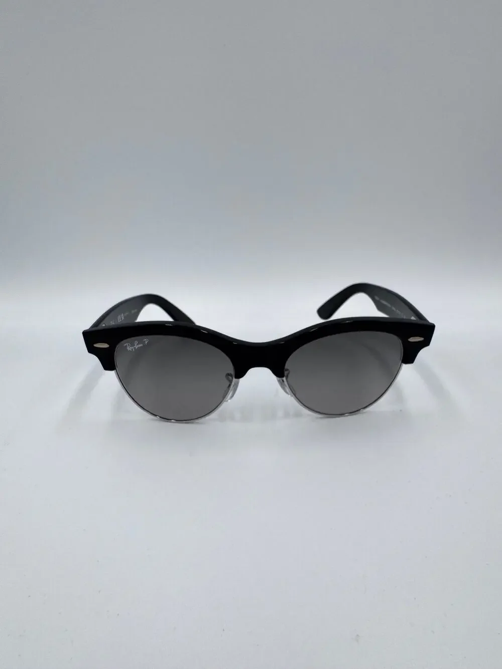 Ray-Ban RB2341 Clubmaster Way Black Grey Marble Blue Gradient 51mm